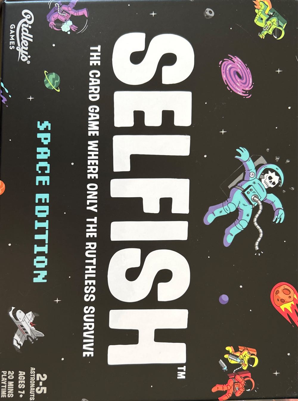 Selfish: Space Edition  (2-5) board game collectible [Barcode 5055923767108] - Main Image 2