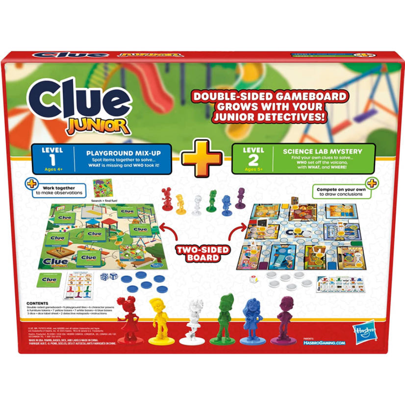 Clue, Jr: CLUE® JUNIOR “SCHOOL-DAY MYSTERIES”  (2-6) board game collectible [Barcode 195166215853] - Main Image 4