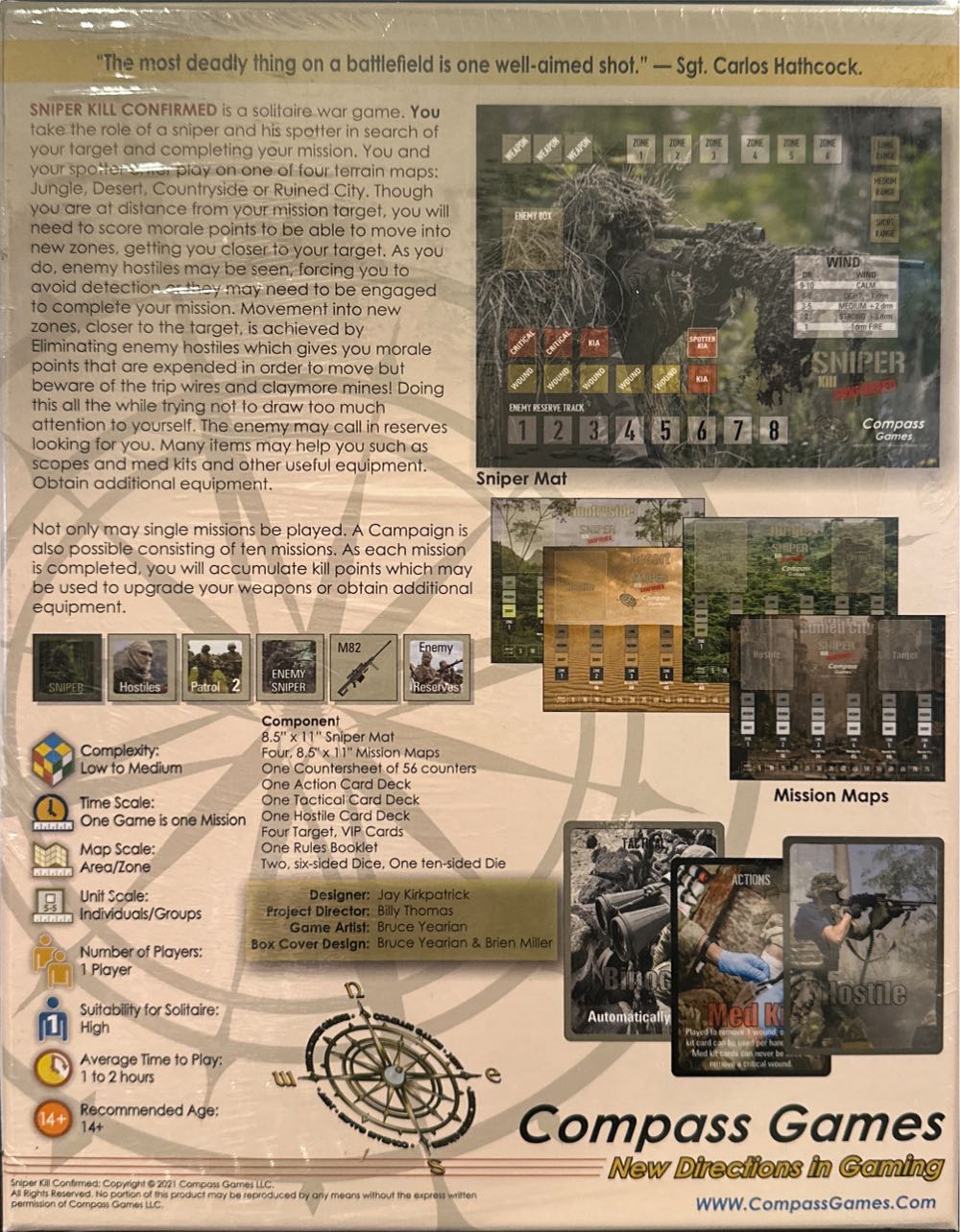 Sniper Kill Confirmed  (1) board game collectible - Main Image 2