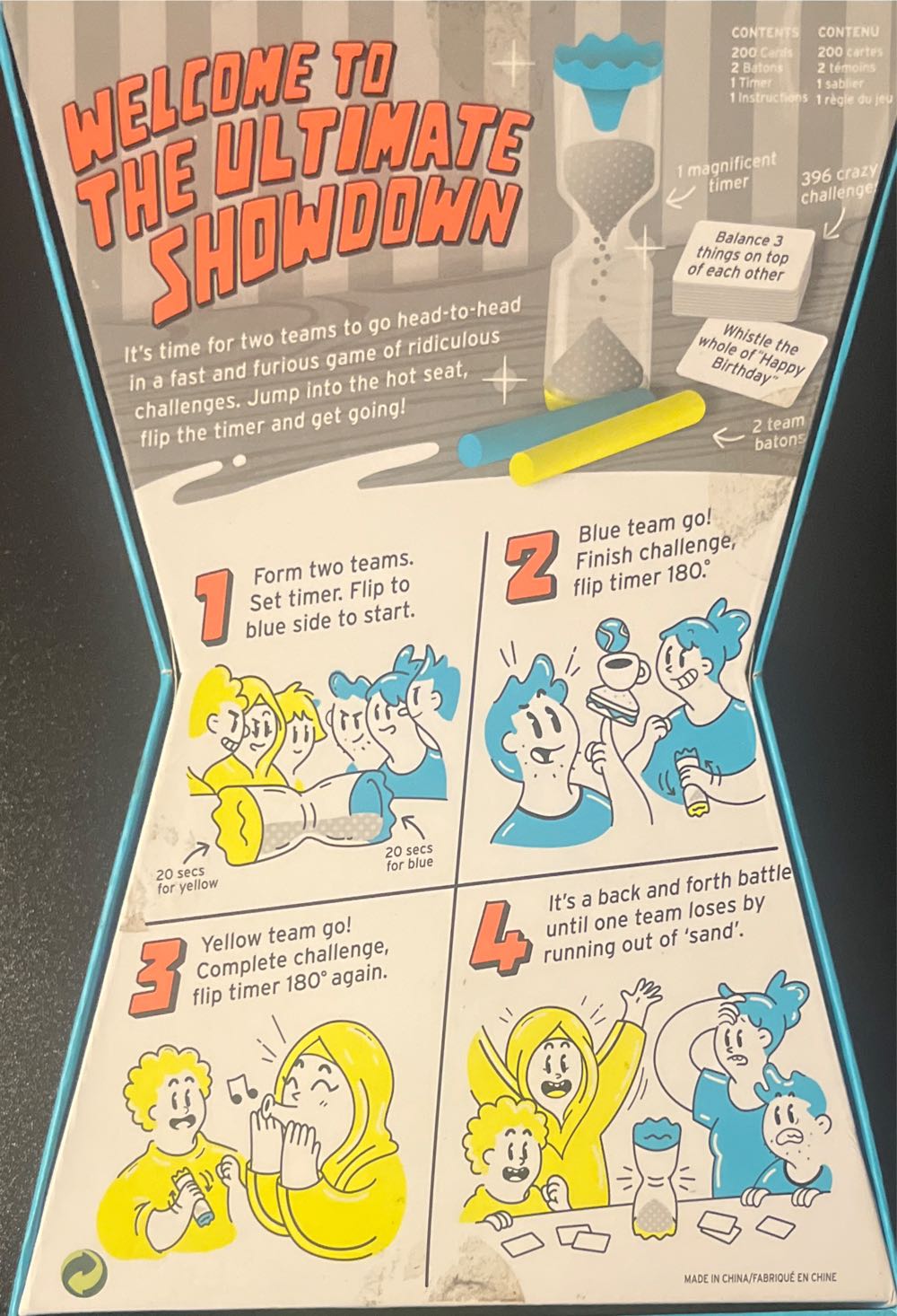 20 Second Showdown  (5-20) board game collectible [Barcode 778988257302] - Main Image 2