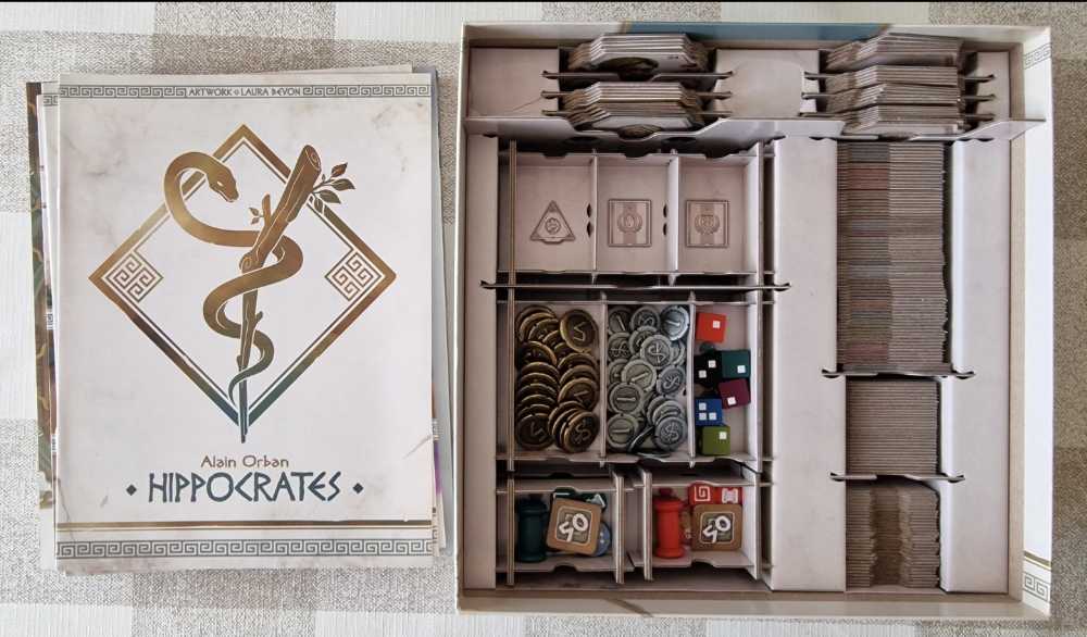 Hippocrates - (KS Deluxe Edition)  (1-4) board game collectible [Barcode 5407004493176] - Main Image 3