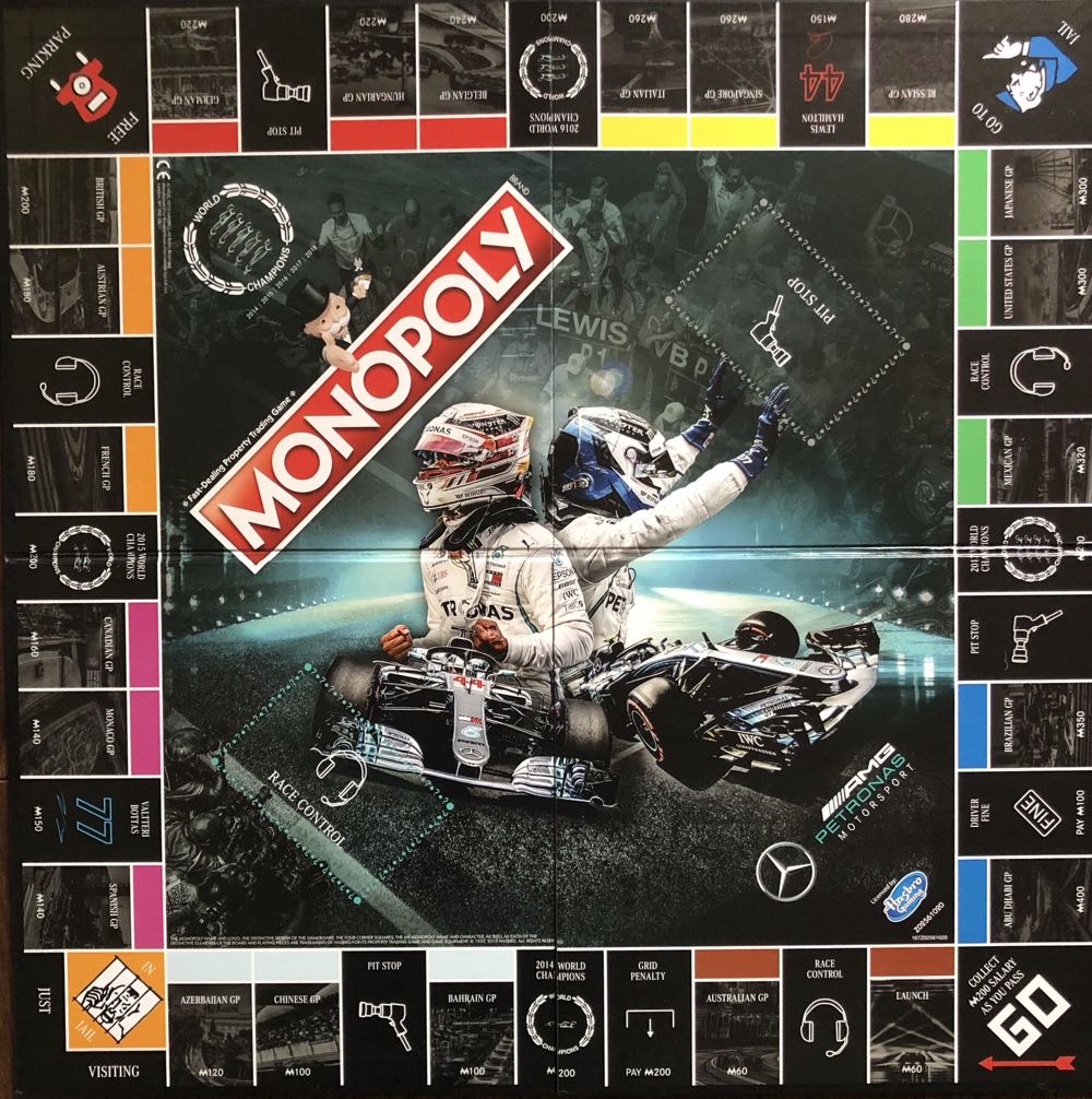 Mercedes-AMG Petronas MotorSport  board game collectible - Main Image 2