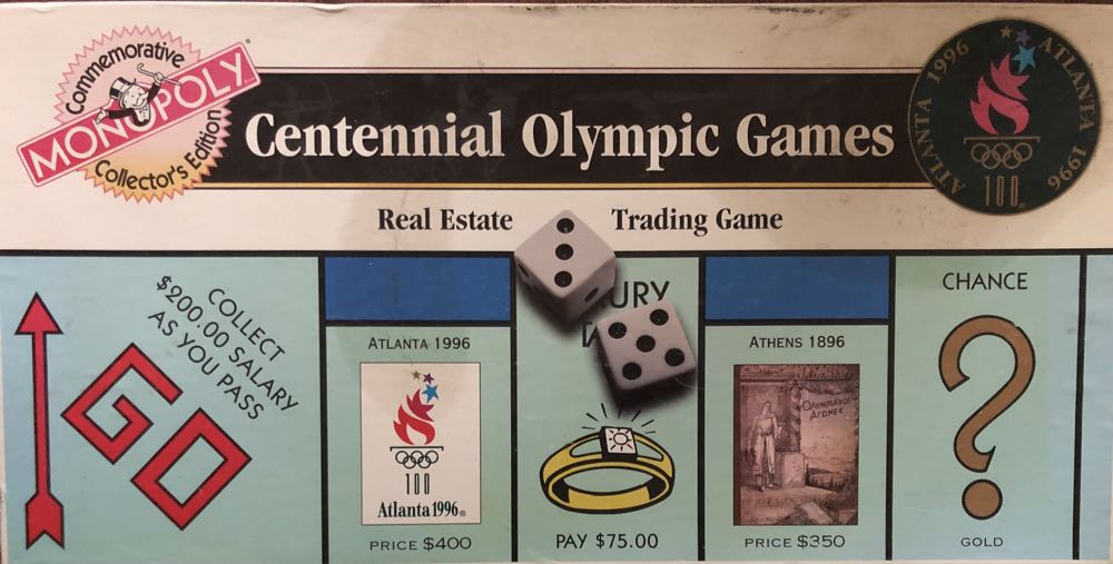 Centennial Olympic Games  board game collectible - Main Image 1