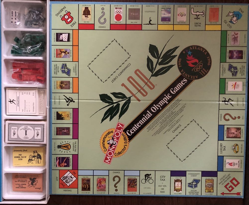 Centennial Olympic Games  board game collectible - Main Image 2