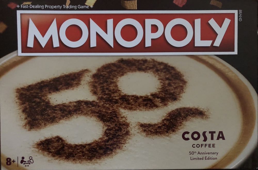 Costa Coffee 50th Anniversary  board game collectible - Main Image 1