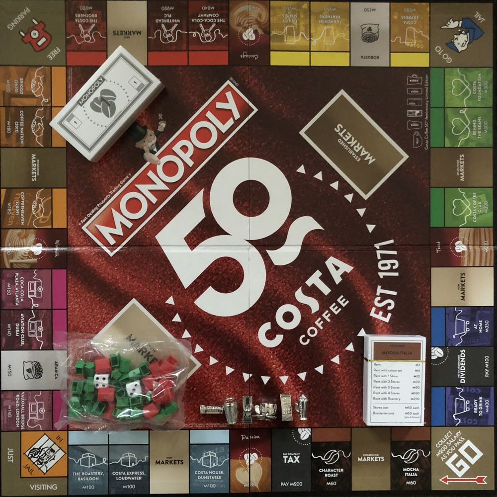 Costa Coffee 50th Anniversary  board game collectible - Main Image 2
