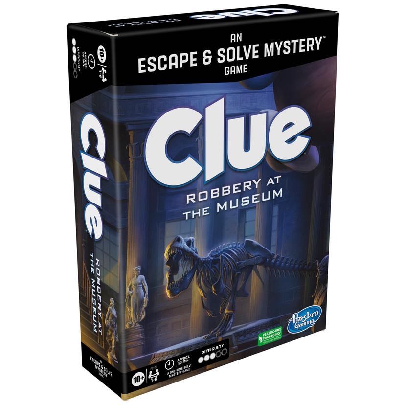 Clue Escape: ROBBERY at the MUSEUM  (1-6) board game collectible [Barcode 195166188911] - Main Image 2