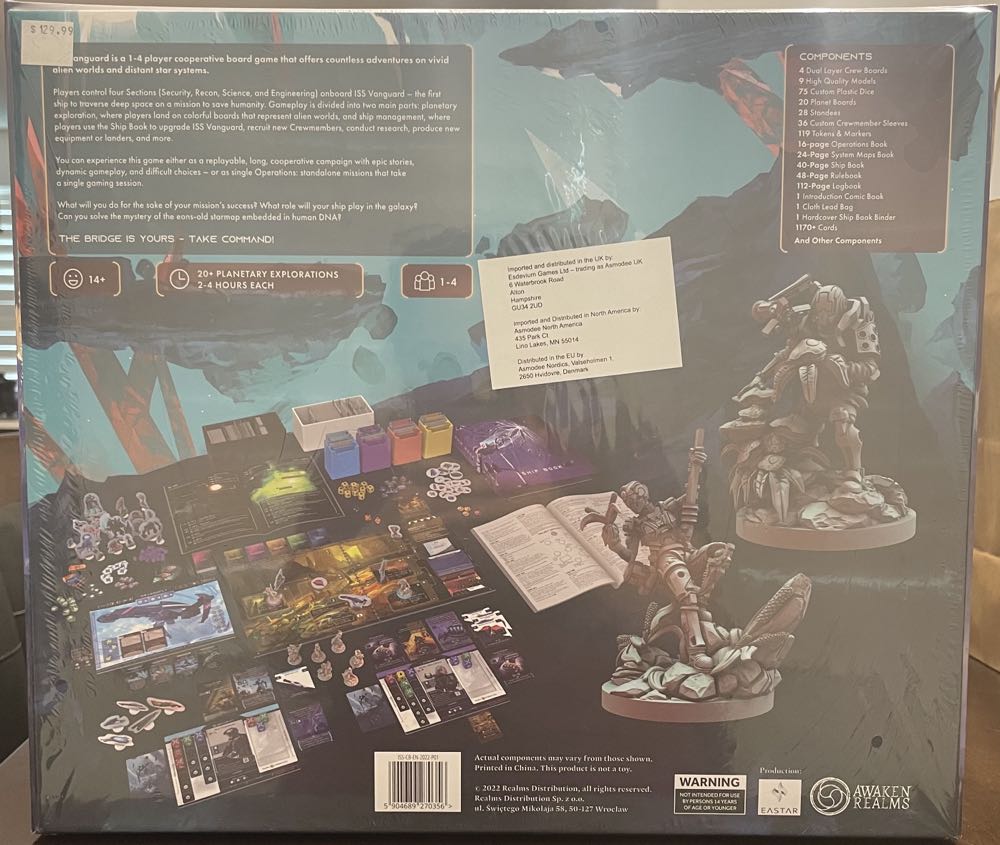 ISS Vanguard  (1-4) board game collectible [Barcode 5904689270356] - Main Image 2