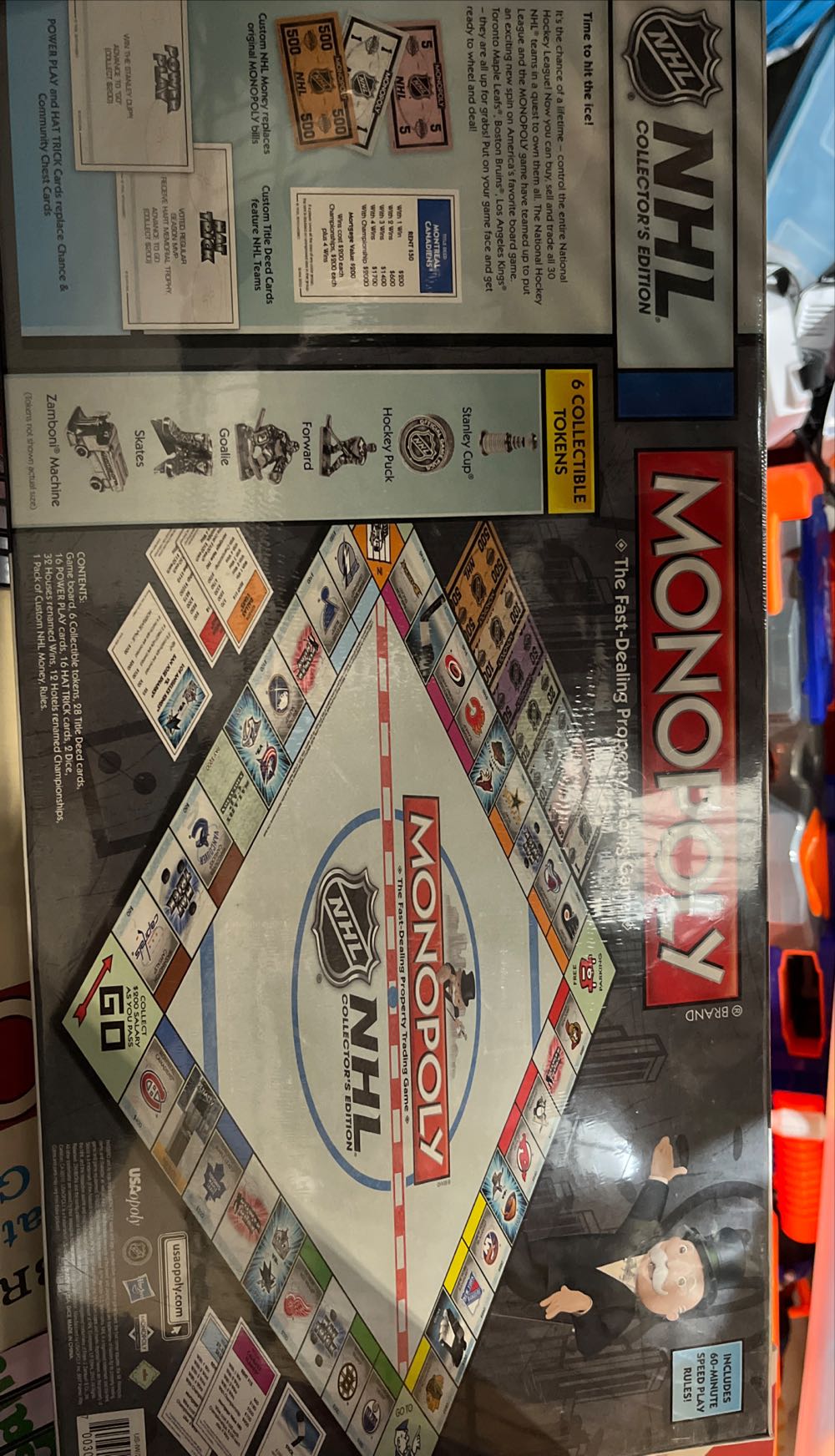 Nhl, Collectors, Edition Monopoly  board game collectible [Barcode 700304070142] - Main Image 2