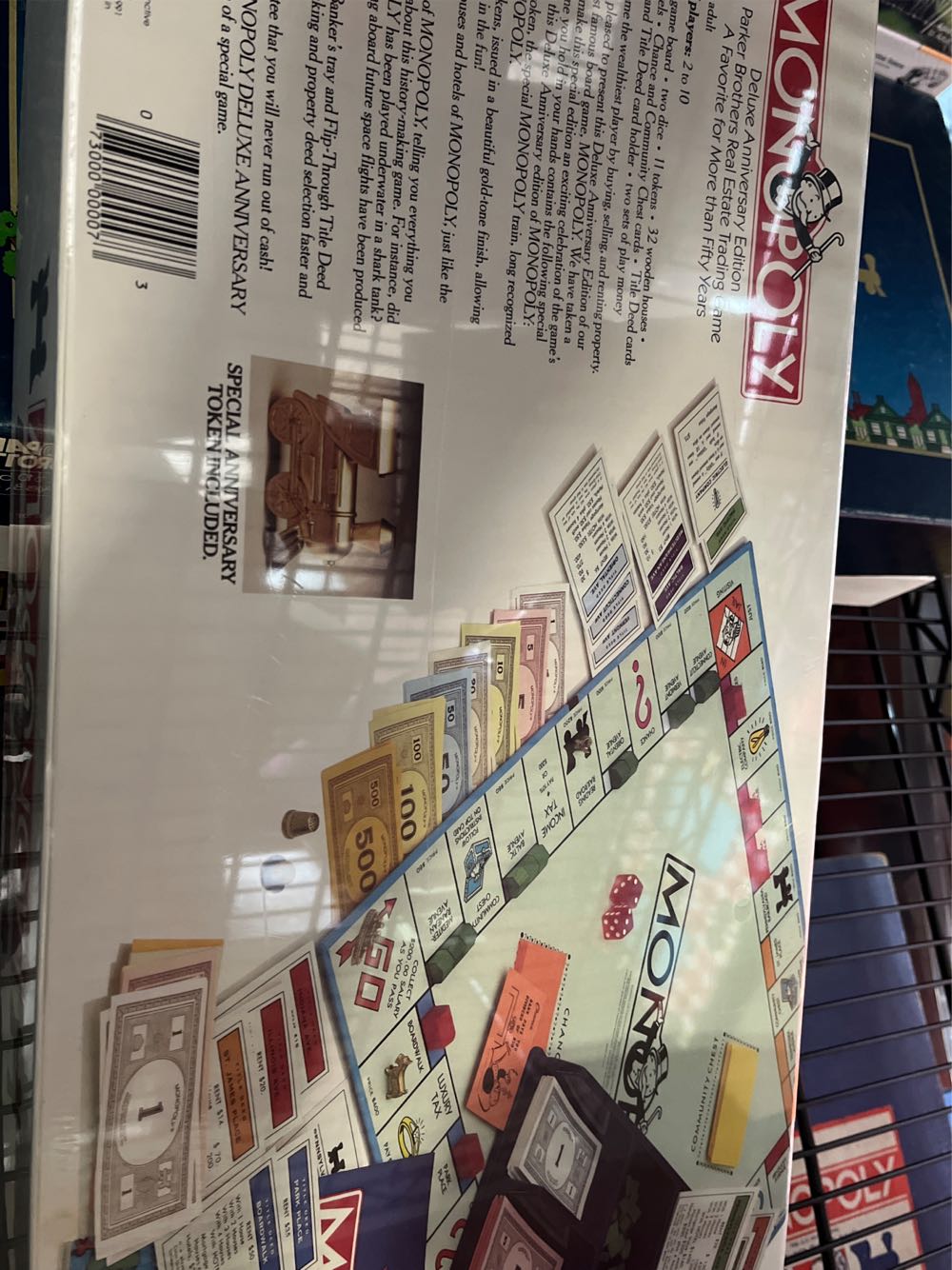 Deluxe Anniversary, Edition, 1991 White Box  board game collectible [Barcode 073000000073] - Main Image 2