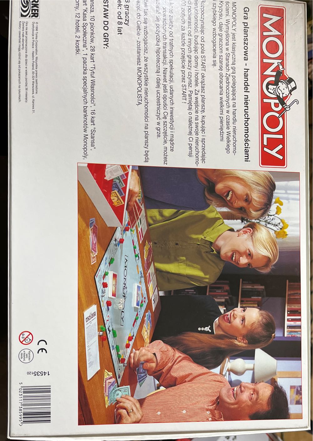 Polish Monopoly  board game collectible [Barcode 5023117385995] - Main Image 2