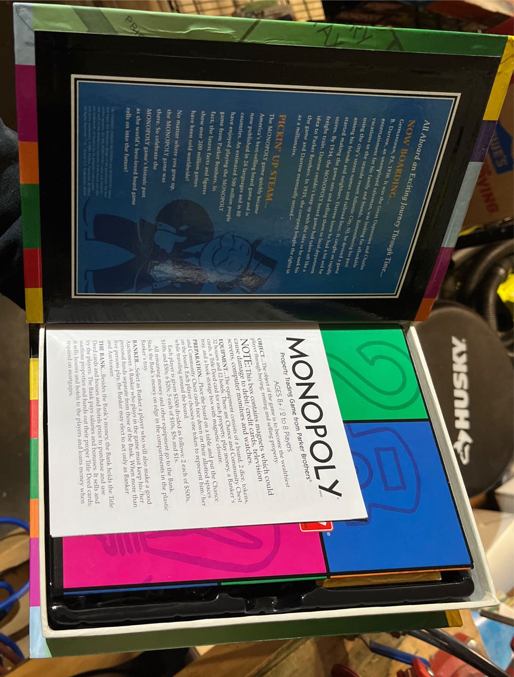 Monopoly, Bookshelf, Game  board game collectible [Barcode 653569438878] - Main Image 2