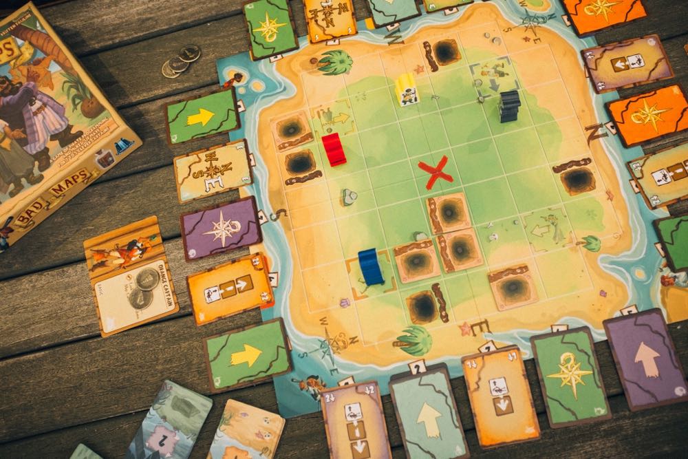 Bad Maps  (3-5) board game collectible [Barcode 728028444162] - Main Image 2