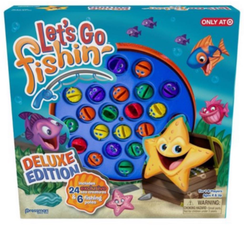 Let’s Go Fishin’ Deluxe  (6) board game collectible - Main Image 1