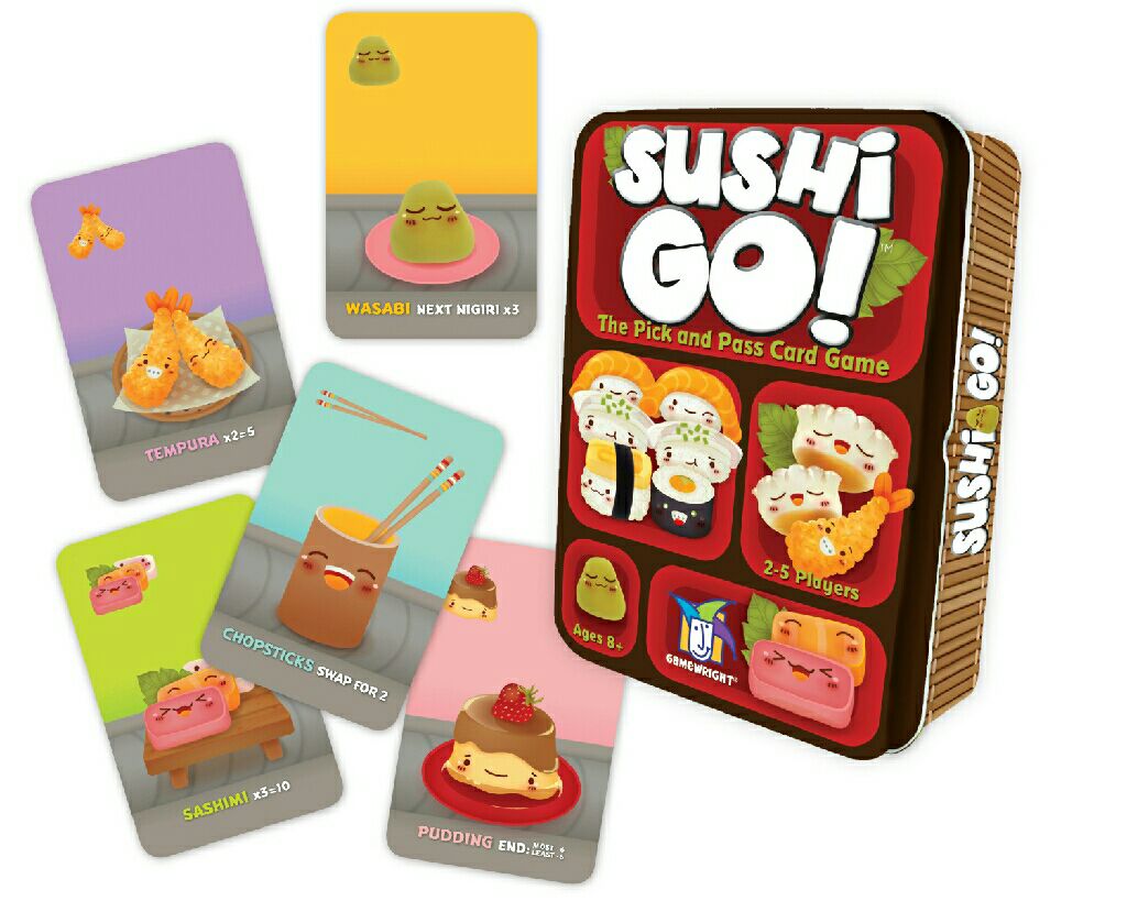 Sushi Go!  (2-5) board game collectible [Barcode 759751002497] - Main Image 2