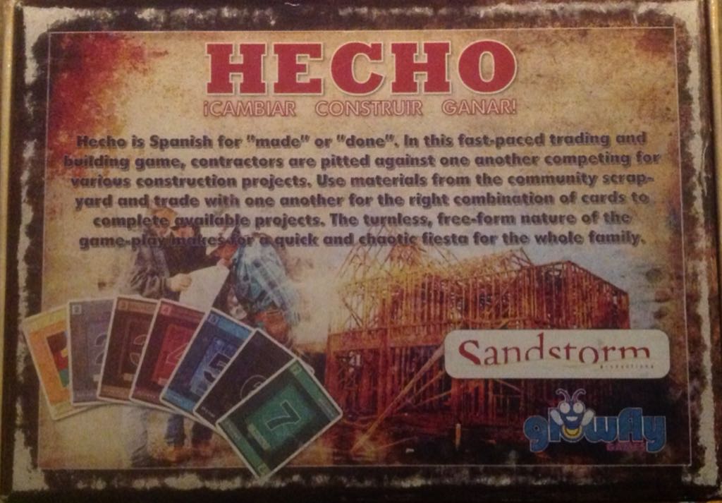 Hecho (Made)  (2-6) board game collectible [Barcode 858506002017] - Main Image 2