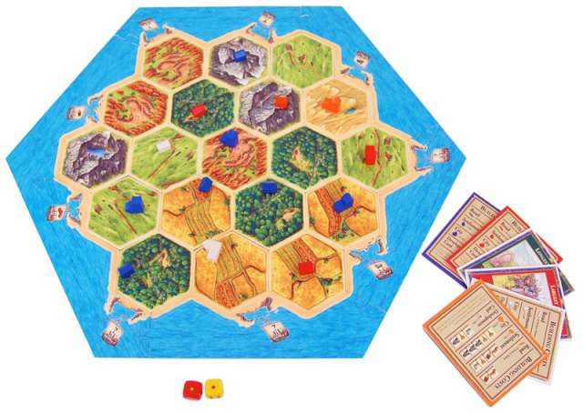Catan  (4) board game collectible [Barcode 029877030712] - Main Image 4