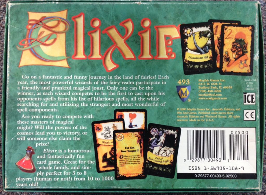 Elixir  (3-8) board game collectible [Barcode 029877004935] - Main Image 2