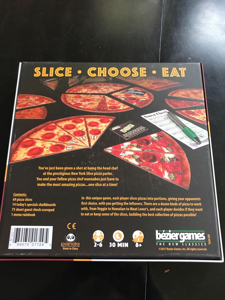 New York Slice  (2-6) board game collectible [Barcode 689070017295] - Main Image 2