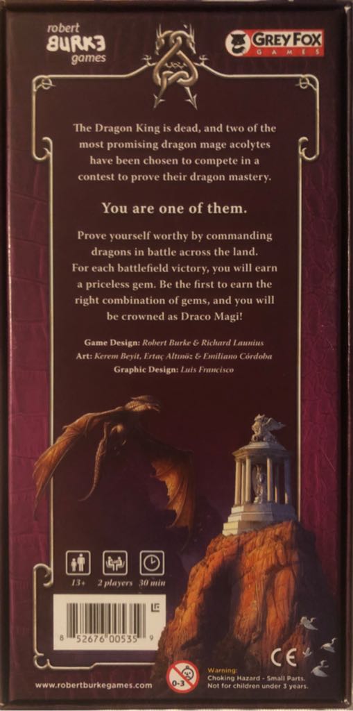 Draco Magi  (2) board game collectible [Barcode 852676005359] - Main Image 2