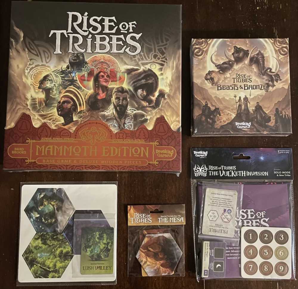 Rise Of Tribes - Mammoth KS Edition  (2-4 Players) board game collectible [Barcode 852468006816] - Main Image 3