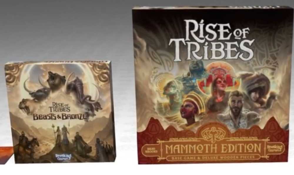 Rise Of Tribes - Mammoth KS Edition  (2-4 Players) board game collectible [Barcode 852468006816] - Main Image 4