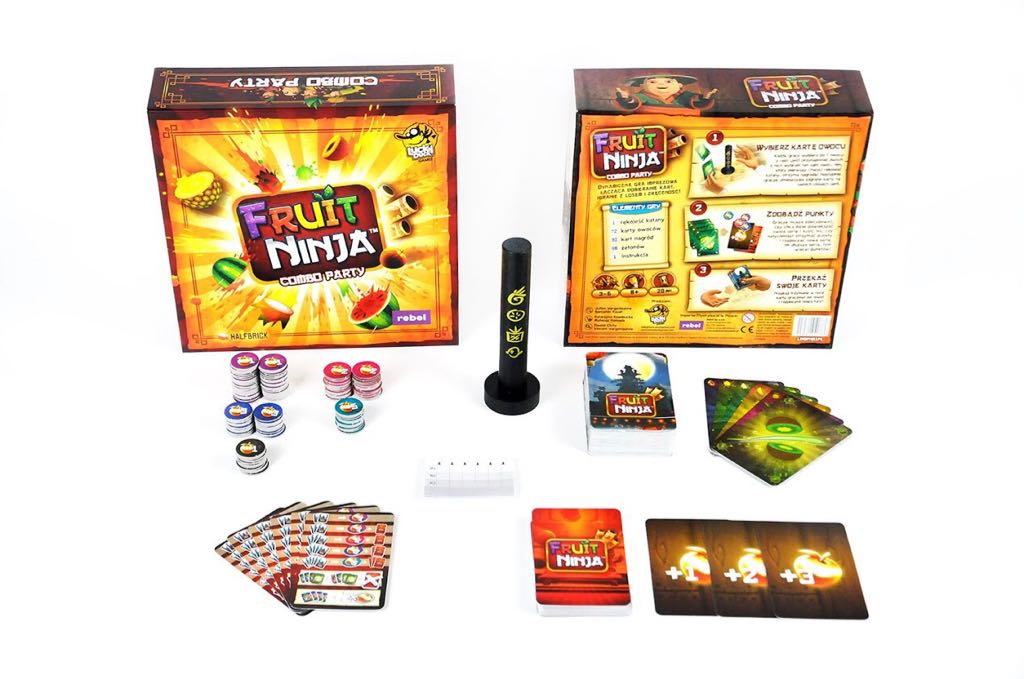 Fruit Ninja: Combo Party  (3-6) board game collectible [Barcode 603813959635] - Main Image 2