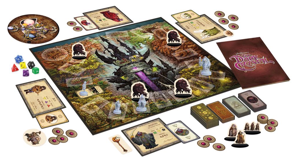 Jim Henson’s The Dark Crystal Board Game  (2-4) board game collectible [Barcode 755899988952] - Main Image 2