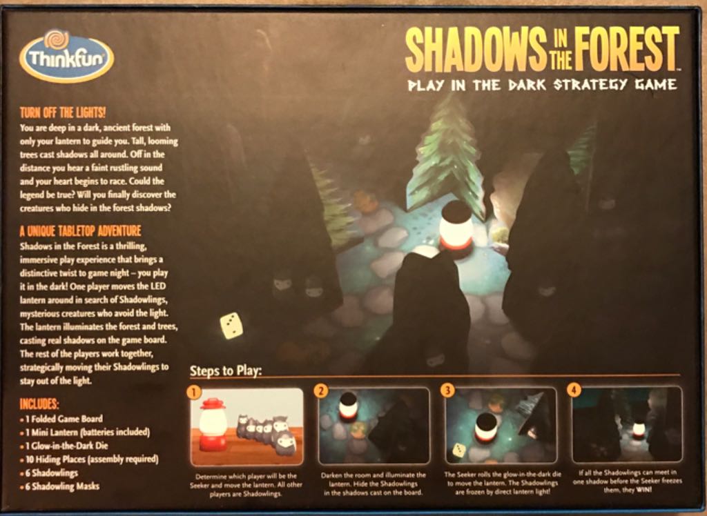 Shadows in the Forest  (2-7) board game collectible [Barcode 019275010522] - Main Image 2