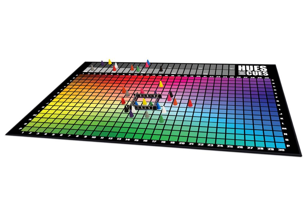 Hues and Cues  (3-10) board game collectible [Barcode 700304153760] - Main Image 2