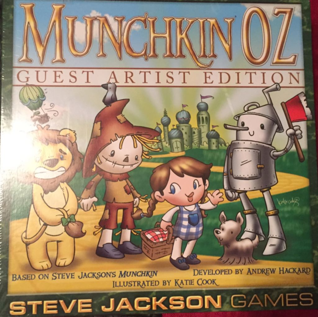 Munchkin Oz: Guest Artist Edition   (3-6) board game collectible [Barcode 837654321522] - Main Image 1