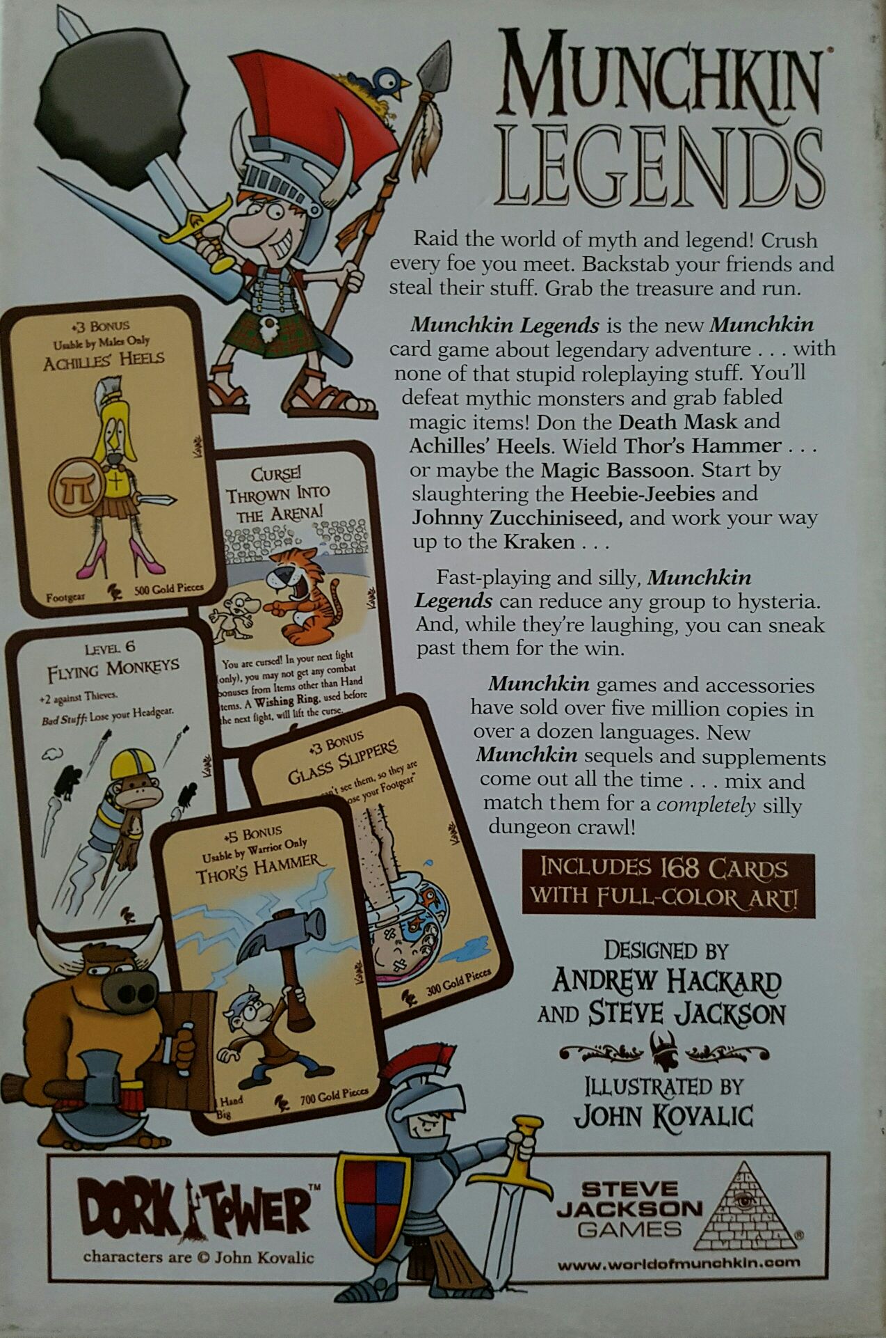 Munchkin: Legends  (3+) board game collectible [Barcode 837654321782] - Main Image 2