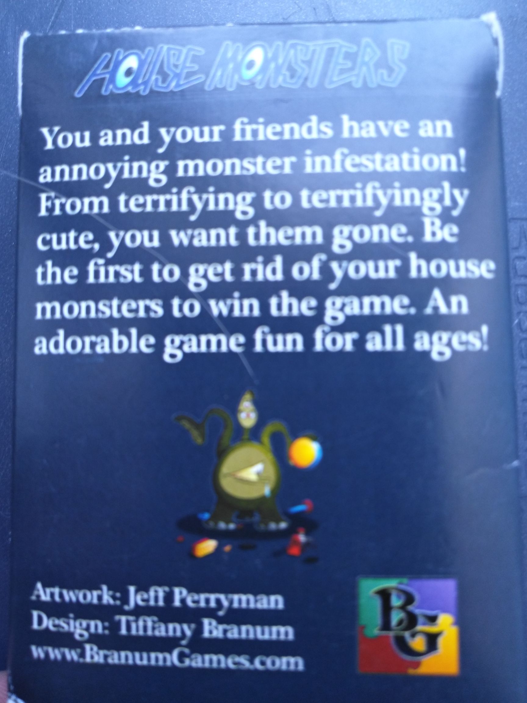 House Monsters  board game collectible - Main Image 2