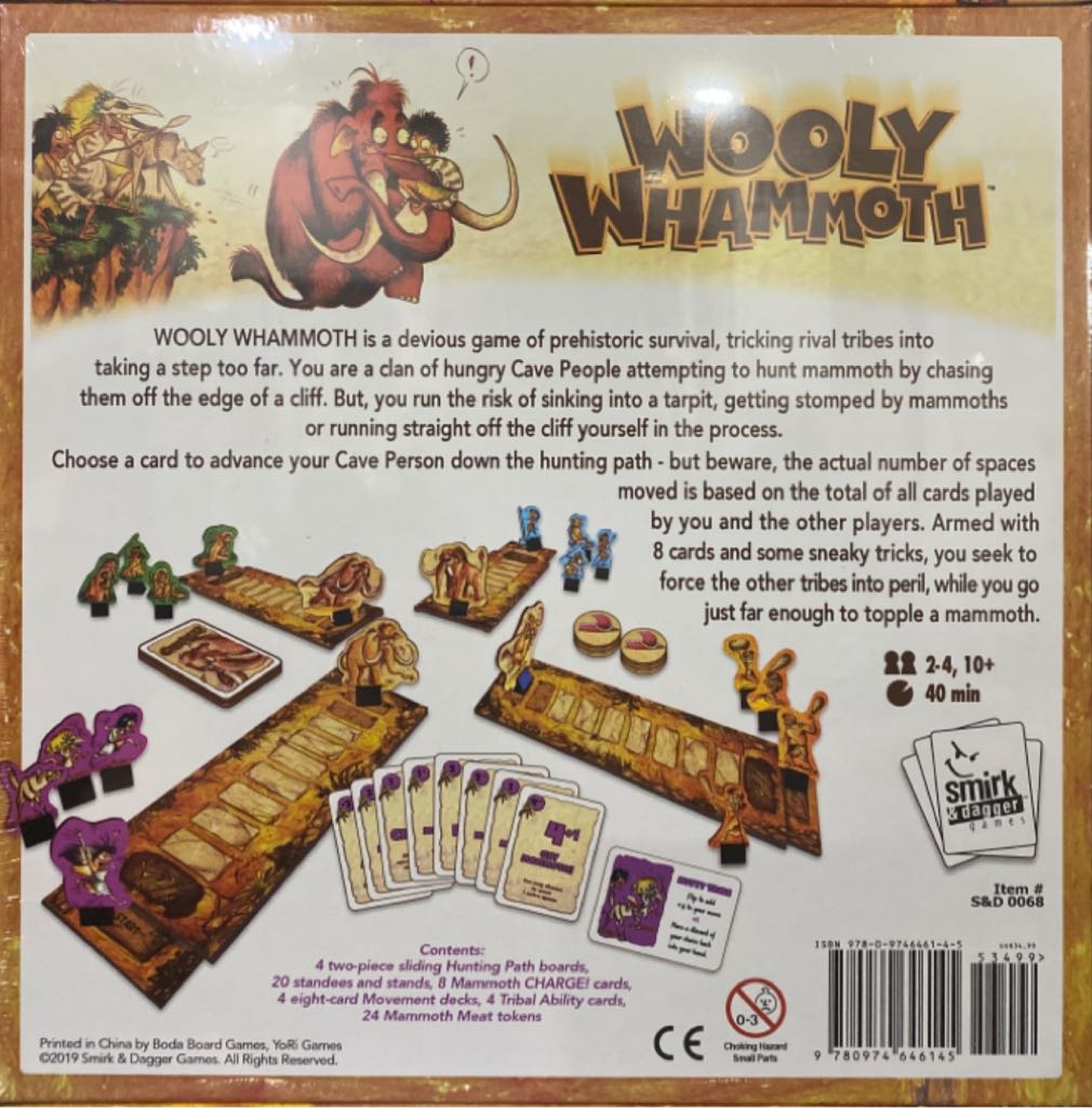 Wooly Whammoth  board game collectible [Barcode 9780974646145] - Main Image 2