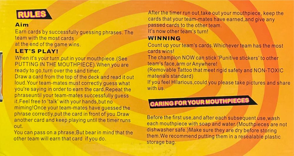 Speak Fun  board game collectible - Main Image 2