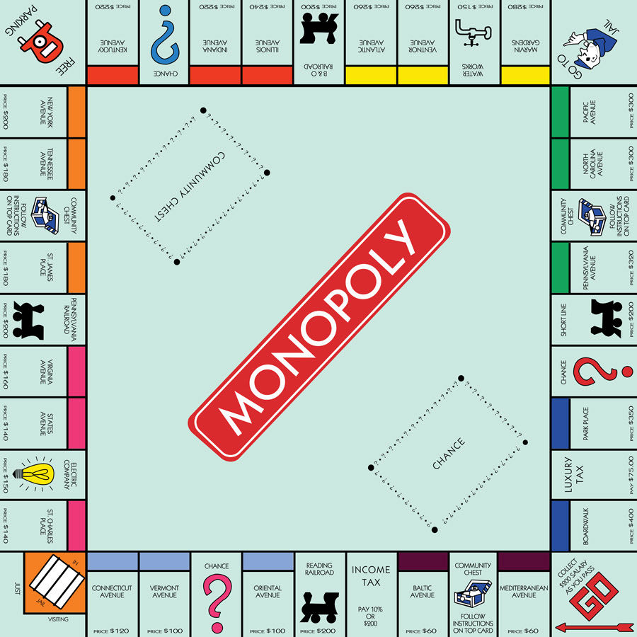 Monopoly  (2-6) board game collectible - Main Image 2