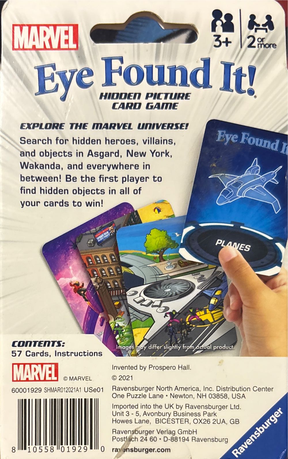 Marvel Eye Found It  (2+) board game collectible [Barcode 810558019290] - Main Image 2