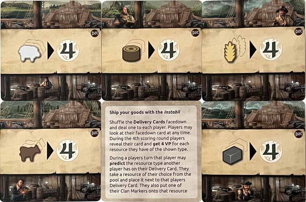 Glen More II: Feed the Kraken Chronicle  (2-4) board game collectible - Main Image 3