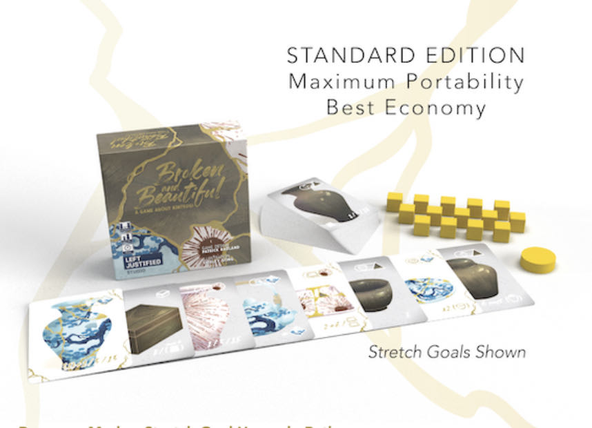 Broken and Beautiful  (2-4) board game collectible [Barcode 655364934692] - Main Image 4