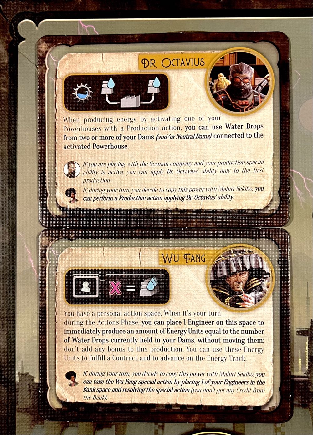 Barrage: Executive Officers Pack B  (1 - 5) board game collectible - Main Image 2