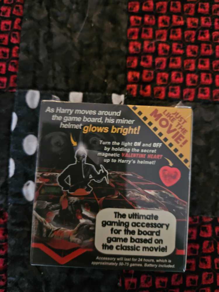 My Bloody Valentine: Light-Up LED Miner Gamepiece   board game collectible - Main Image 2