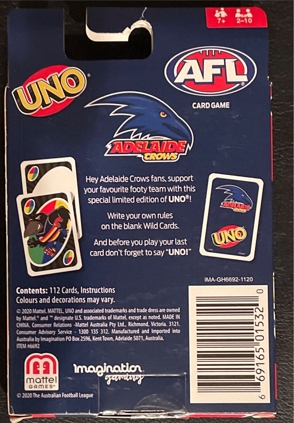 Adelaide Crows AFL  board game collectible - Main Image 2