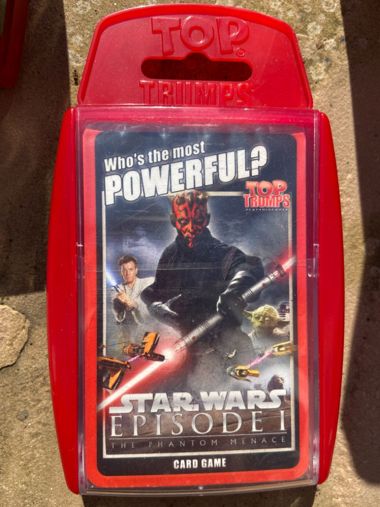 Top Trumps Star Wars Episode One  board game collectible - Main Image 1