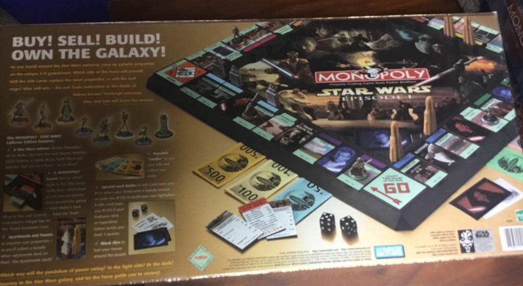Star Wars Episode 1 Monopoly  board game collectible - Main Image 2