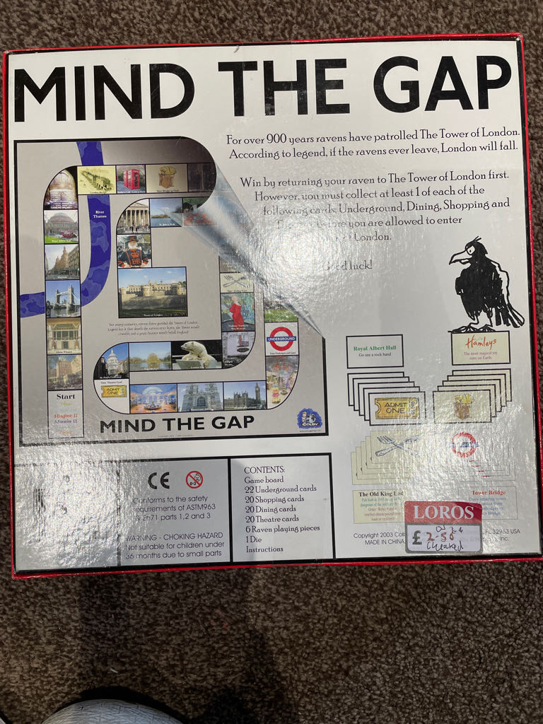 Mind The Gap  board game collectible [Barcode 872921000014] - Main Image 2