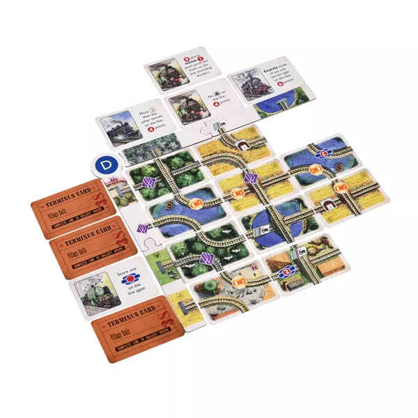 Village Rails  (2-4) board game collectible [Barcode 9781472853967] - Main Image 4