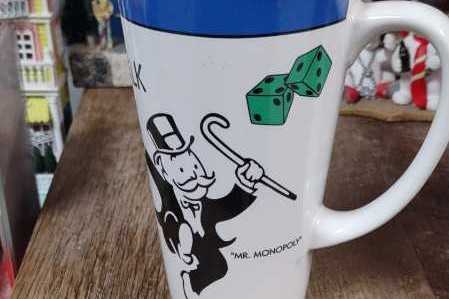 Monopoly Tall Coffee Cup   board game collectible - Main Image 2