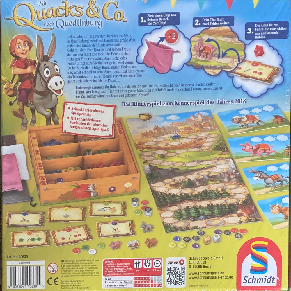 Mit Quacks & Co. nach Quedlinburg  (2-4) board game collectible [Barcode 4001504406301] - Main Image 2