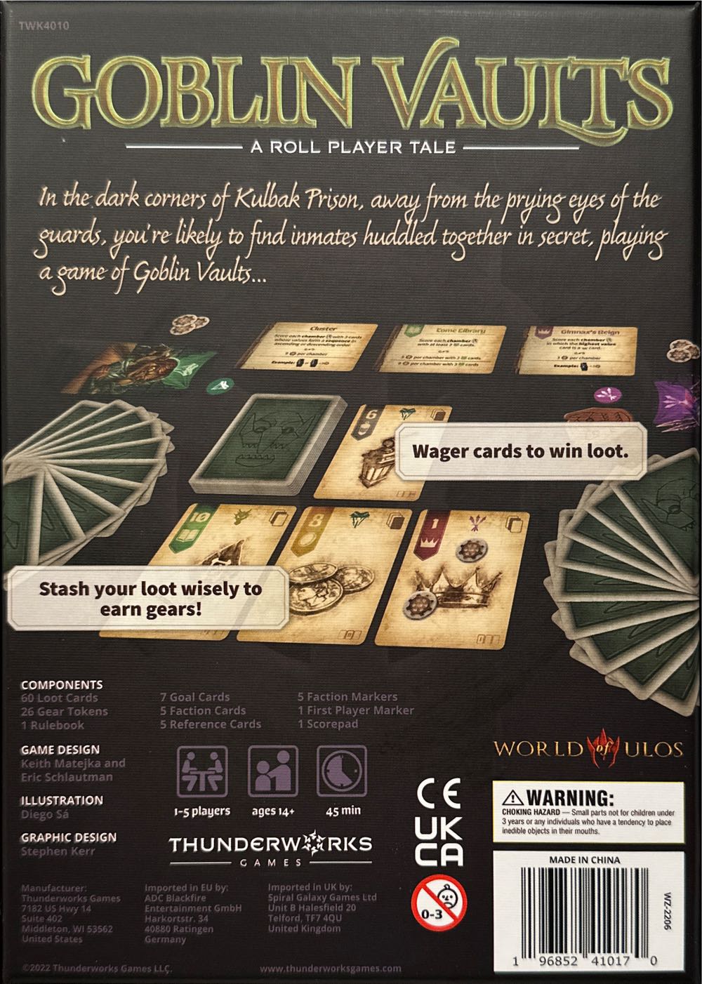Goblin Vaults  (1-5) board game collectible [Barcode 196852410170] - Main Image 2