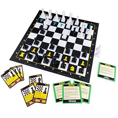 Spin Master Games Chess Made Simple Beginner Learning Chess Set With Chess Board And Chess Pieces 2-player Strategy Board Game For Adults And Kids Ages 8 And Up  board game collectible [Barcode 778988429099] - Main Image 1